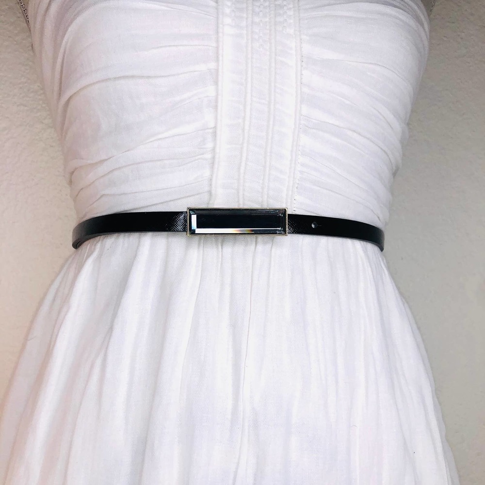 dual sided Belt black or chrome